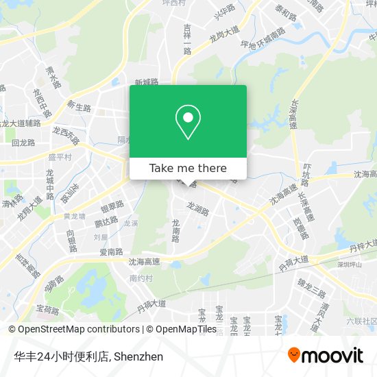 华丰24小时便利店 map