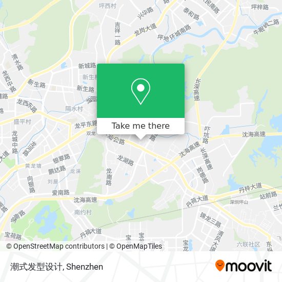 潮式发型设计 map