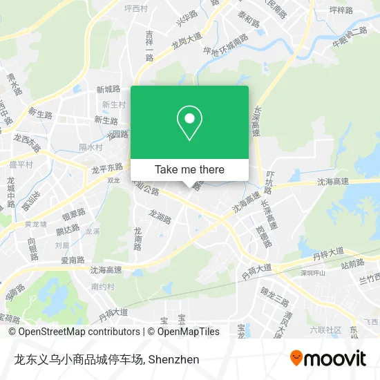 龙东义乌小商品城停车场 map