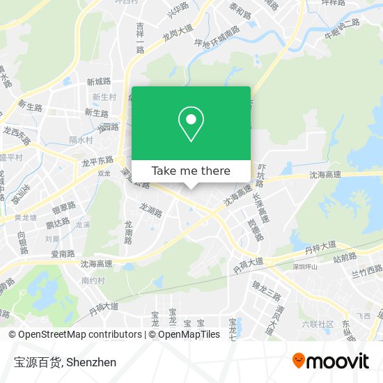 宝源百货 map