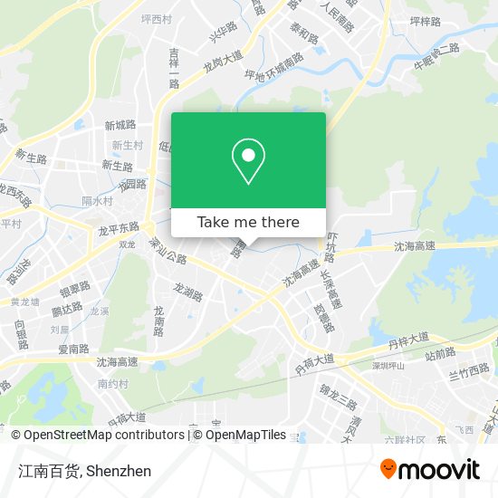 江南百货 map
