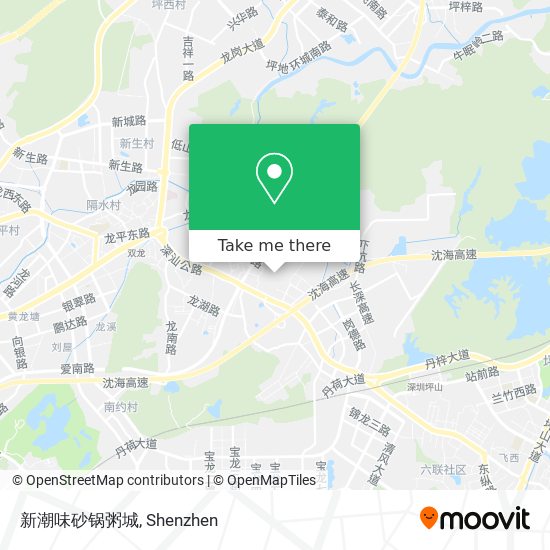 新潮味砂锅粥城 map