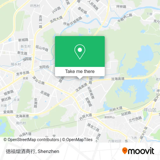 德福烟酒商行 map