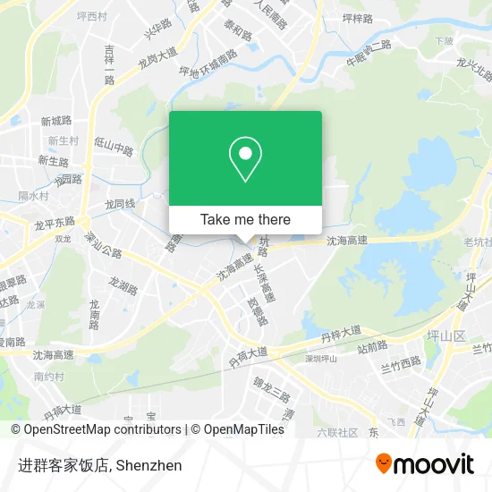 进群客家饭店 map