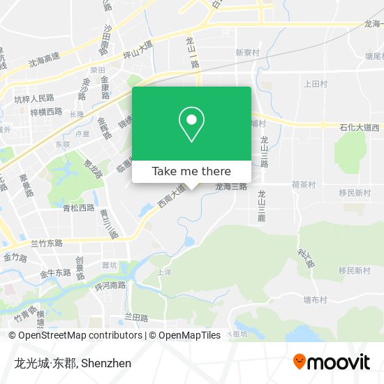 龙光城·东郡 map
