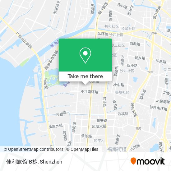 佳利旅馆-B栋 map