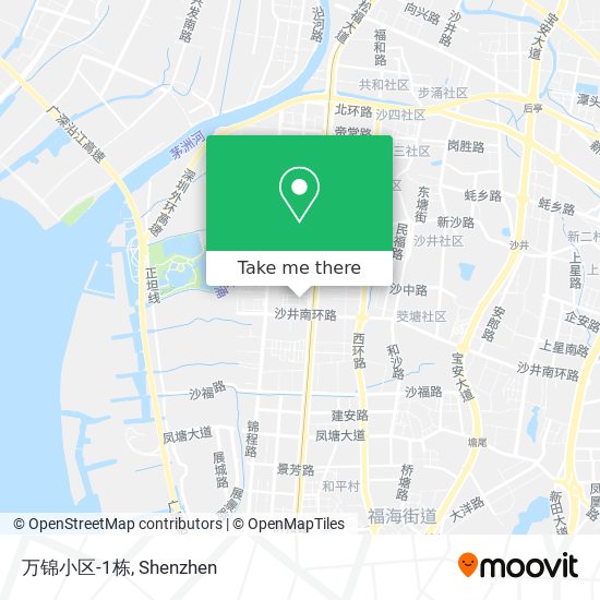 万锦小区-1栋 map