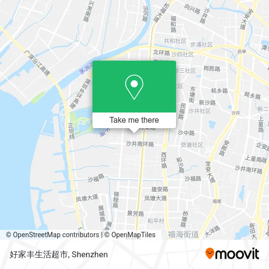 好家丰生活超市 map