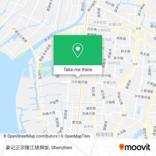 豪记正宗隆江猪脚饭 map