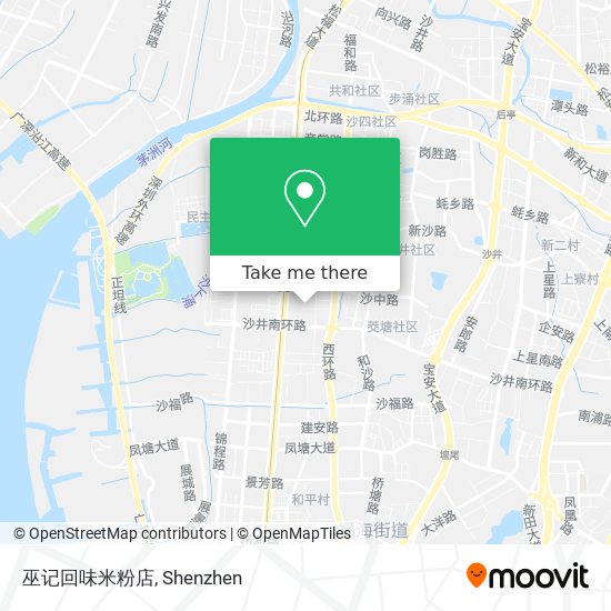 巫记回味米粉店 map
