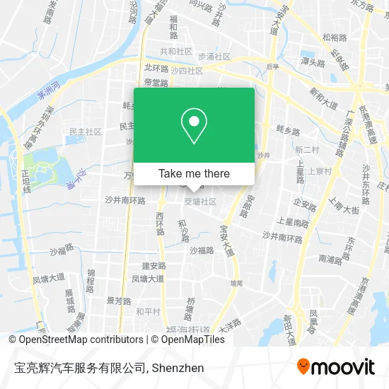 宝亮辉汽车服务有限公司 map