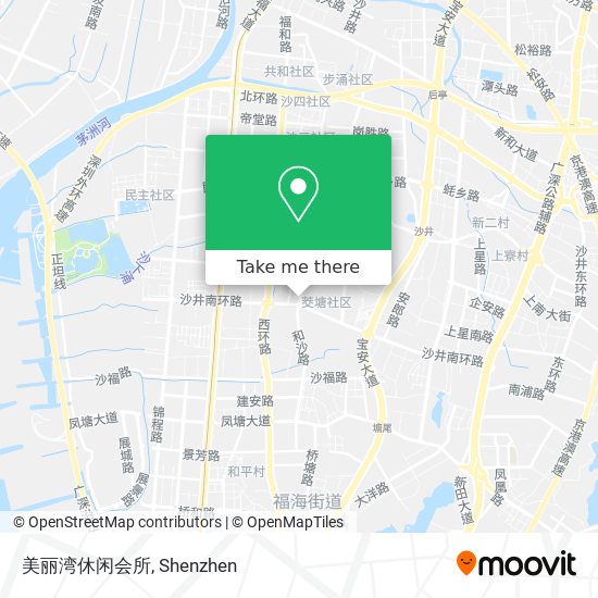 美丽湾休闲会所 map