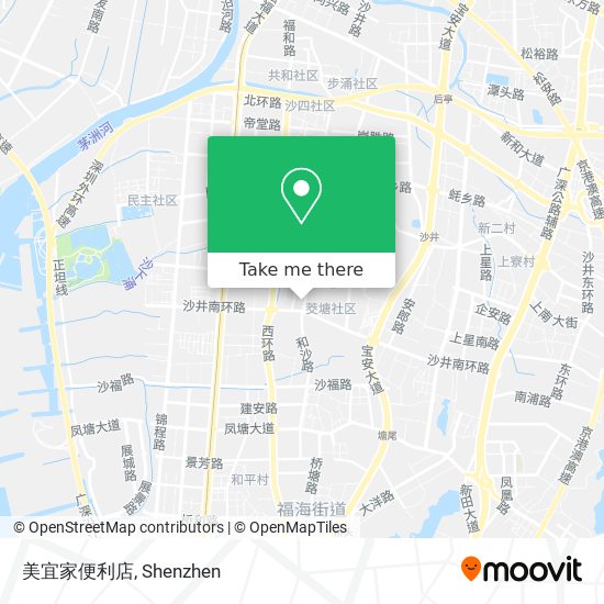 美宜家便利店 map