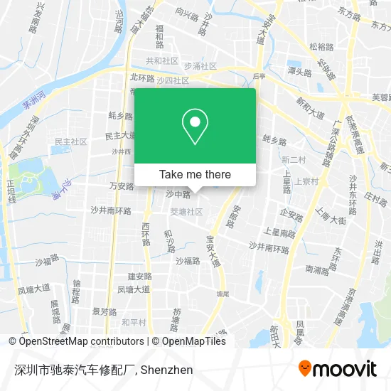 深圳市驰泰汽车修配厂 map