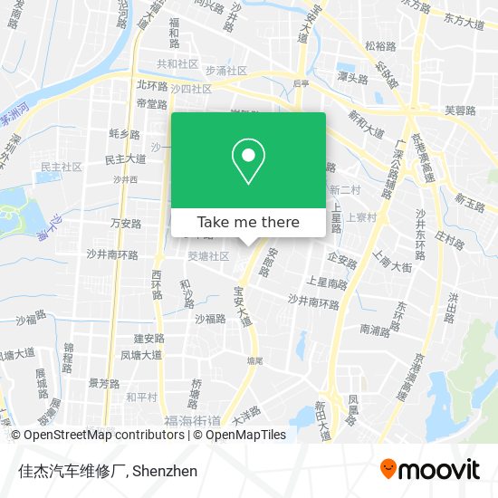 佳杰汽车维修厂 map
