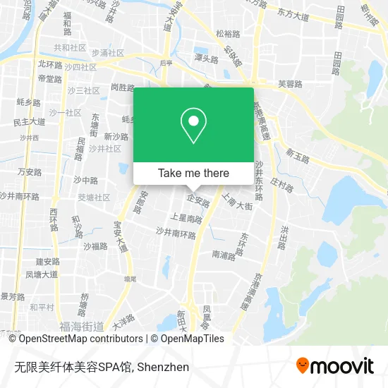 无限美纤体美容SPA馆 map