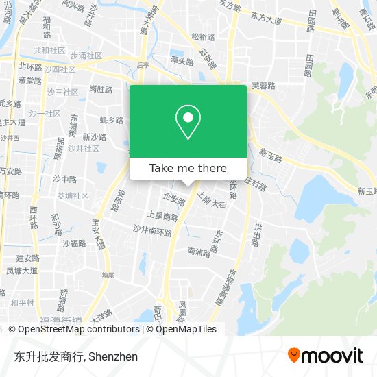 东升批发商行 map