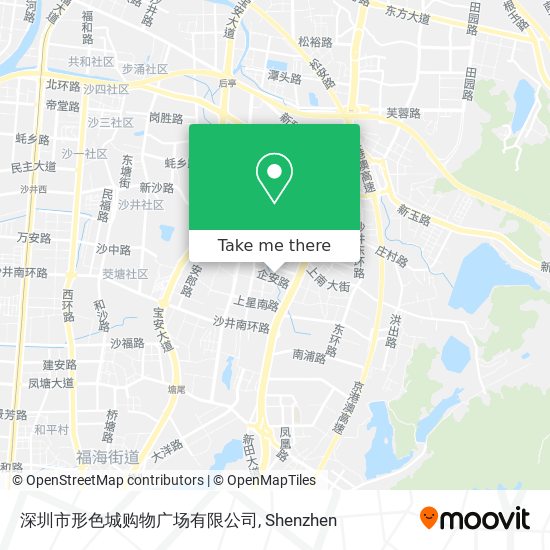 深圳市形色城购物广场有限公司 map