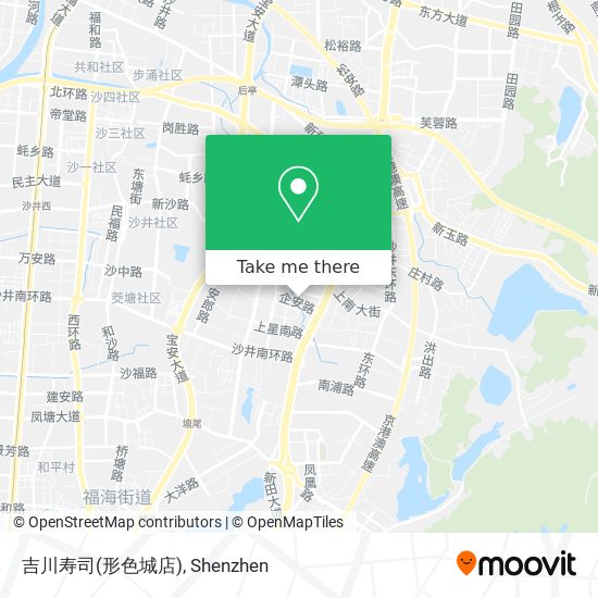 吉川寿司(形色城店) map