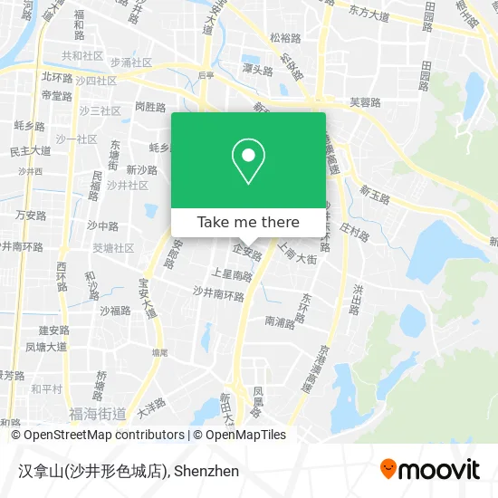 汉拿山(沙井形色城店) map