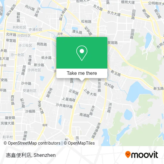惠鑫便利店 map