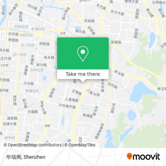 华瑞阁 map