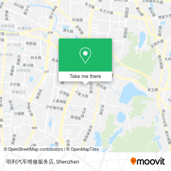 明利汽车维修服务店 map
