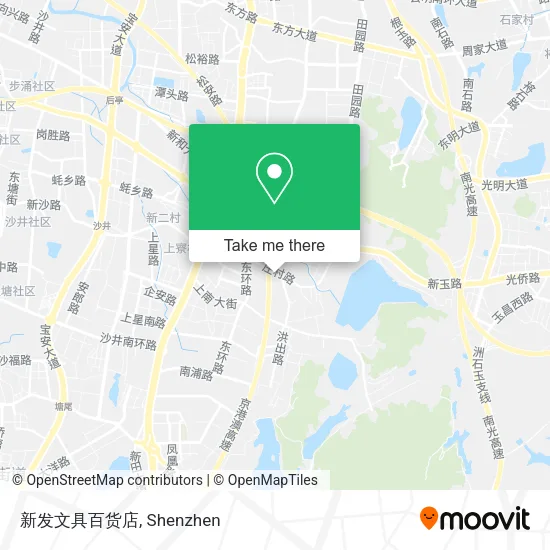 新发文具百货店 map