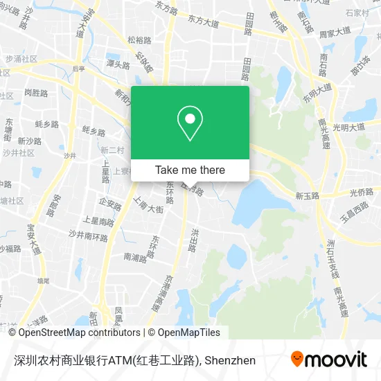 深圳农村商业银行ATM(红巷工业路) map