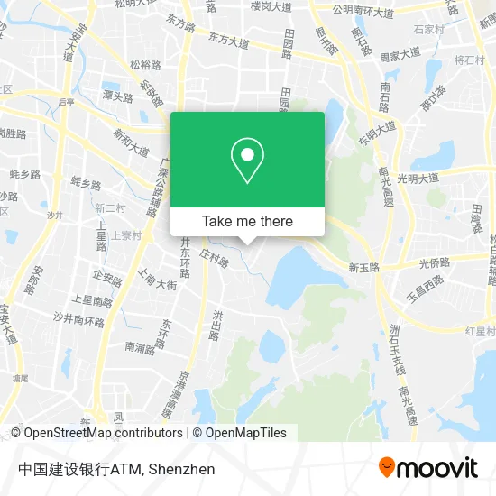 中国建设银行ATM map