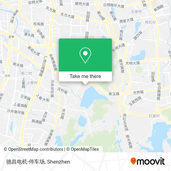 德昌电机-停车场 map