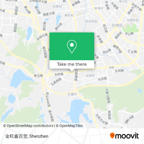 金旺鑫百货 map