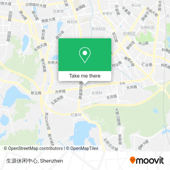 生源休闲中心 map