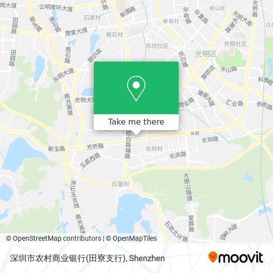 深圳市农村商业银行(田寮支行) map
