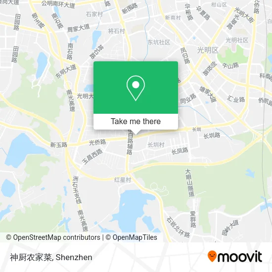 神厨农家菜 map