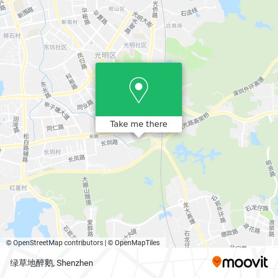 绿草地醉鹅 map