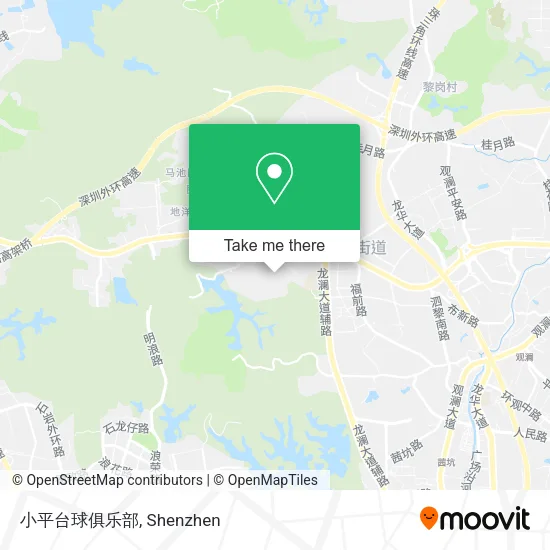 小平台球俱乐部 map