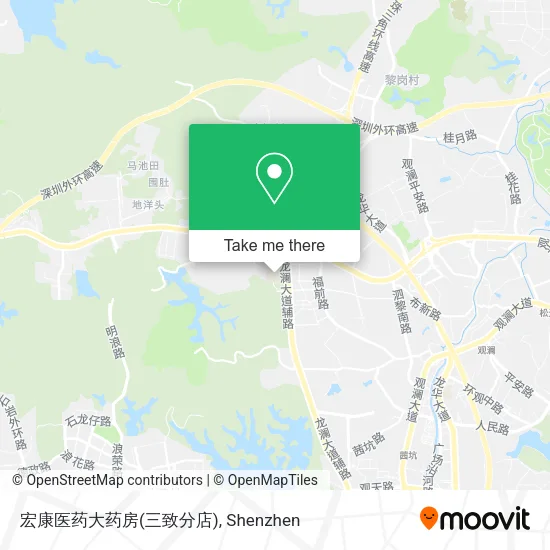 宏康医药大药房(三致分店) map
