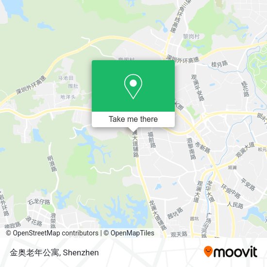 金奥老年公寓 map
