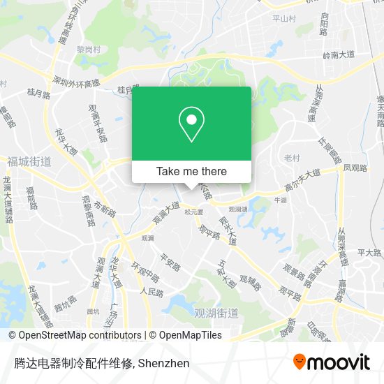 腾达电器制冷配件维修 map