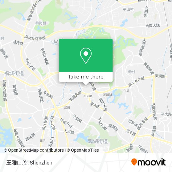 玉雅口腔 map