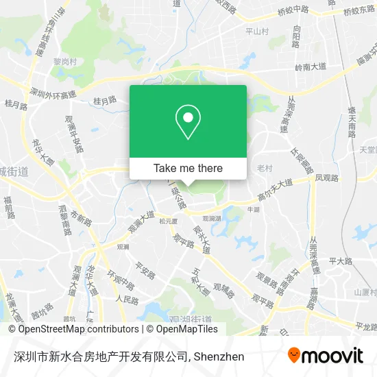 深圳市新水合房地产开发有限公司 map