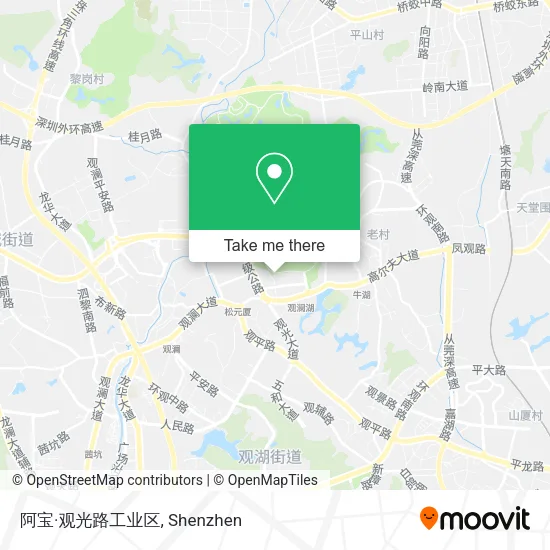 阿宝·观光路工业区 map