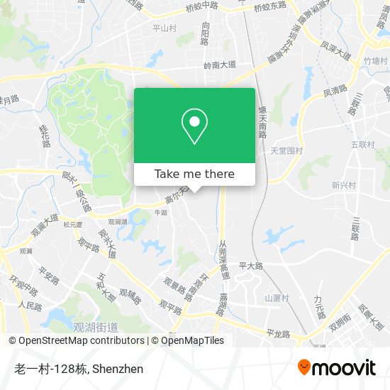 老一村-128栋 map