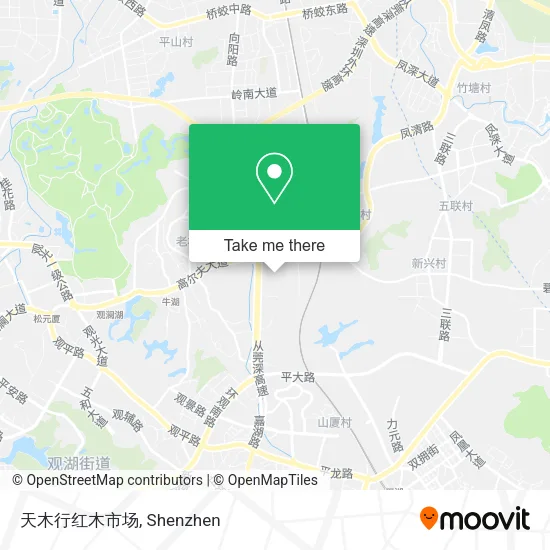 天木行红木市场 map