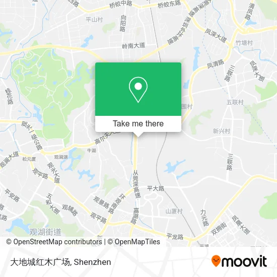 大地城红木广场 map