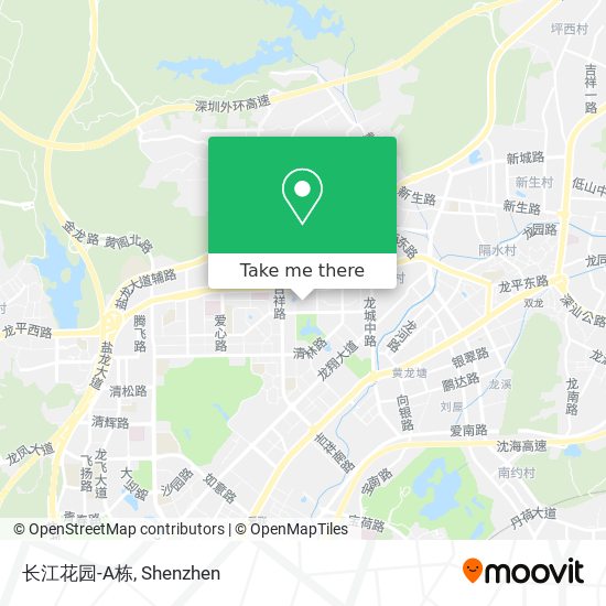 长江花园-A栋 map