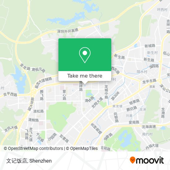 文记饭店 map