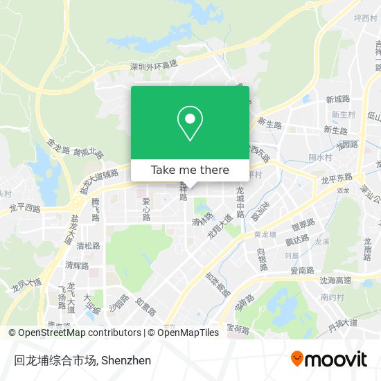 回龙埔综合市场 map