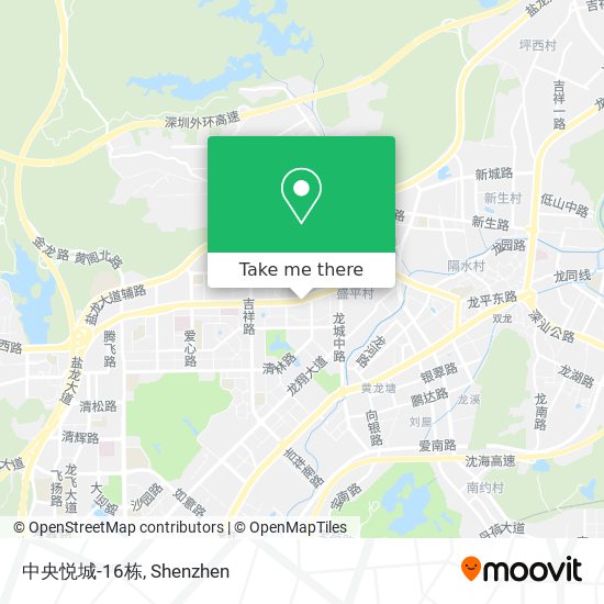 中央悦城-16栋 map